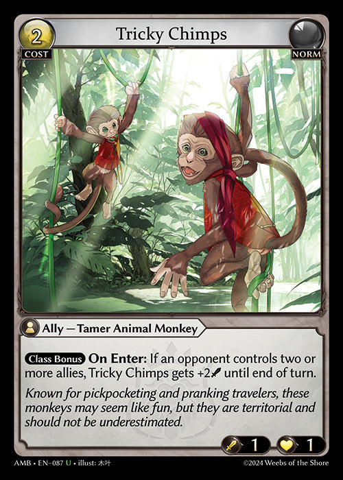 AMB-087 Tricky Chimps