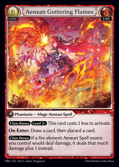 PRD-105 Aenean Guttering Flames