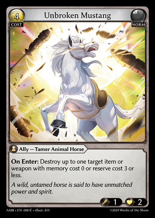 AMB-088 Unbroken Mustang