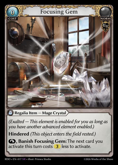 RDO-017 Focusing Gem