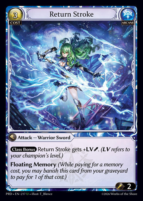 PRD-217 Return Stroke