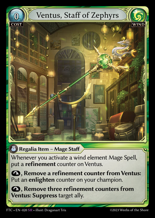 FTC-020 Ventus, Staff of Zephyrs