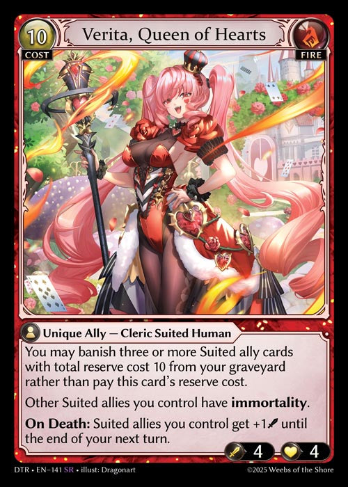 DTR-141 Verita, Queen of Hearts