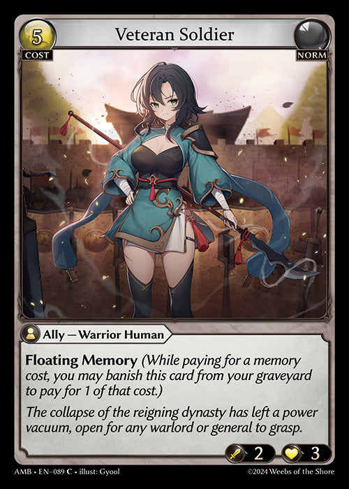 AMB-089 Veteran Soldier