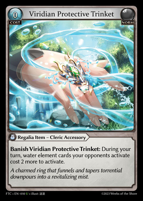 FTC-010 Viridian Protective Trinket