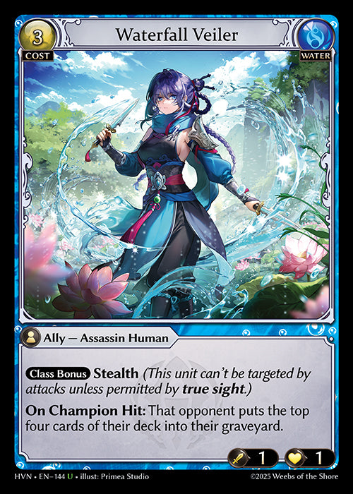 HVN-144 Waterfall Veiler