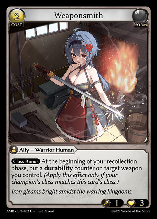 AMB-092 Weaponsmith (Foil)