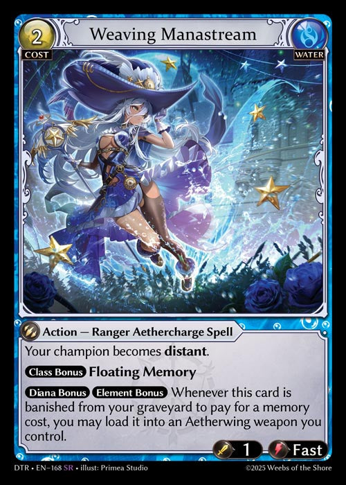 DTR-168 Weaving Manastream