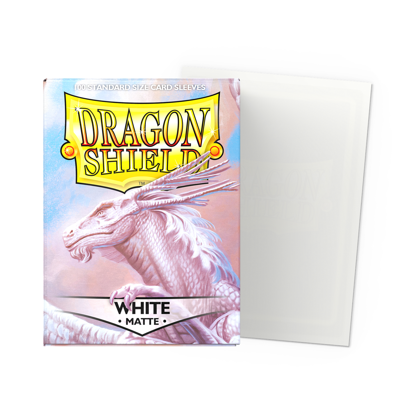 Dragonshield White Matte Sleeves