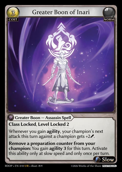 RDOP-010 Greater Boon of Inari