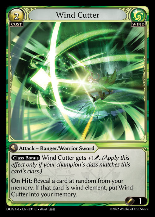 DOA1st-231 Wind Cutter