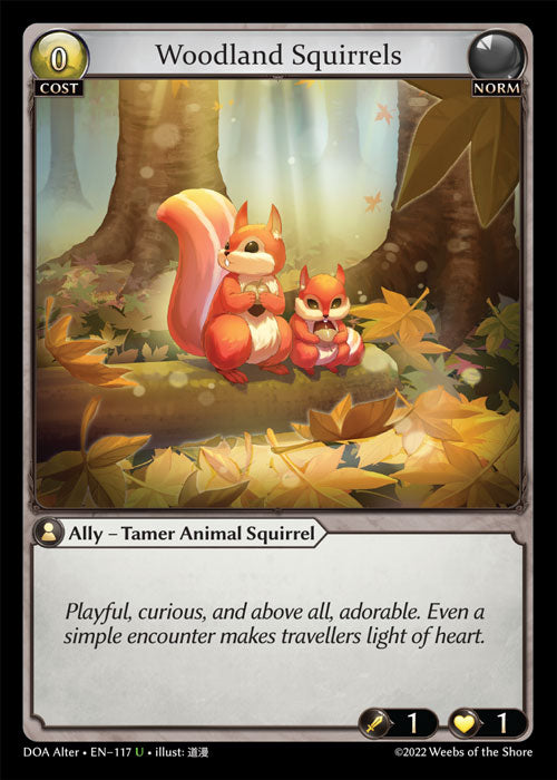 DOA-117 Woodland Squirrels