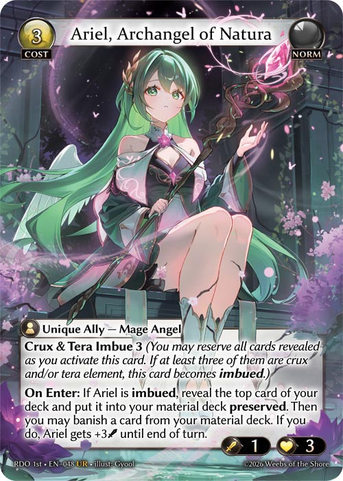 RDO1e-048 Ariel, Archangel of Natura
