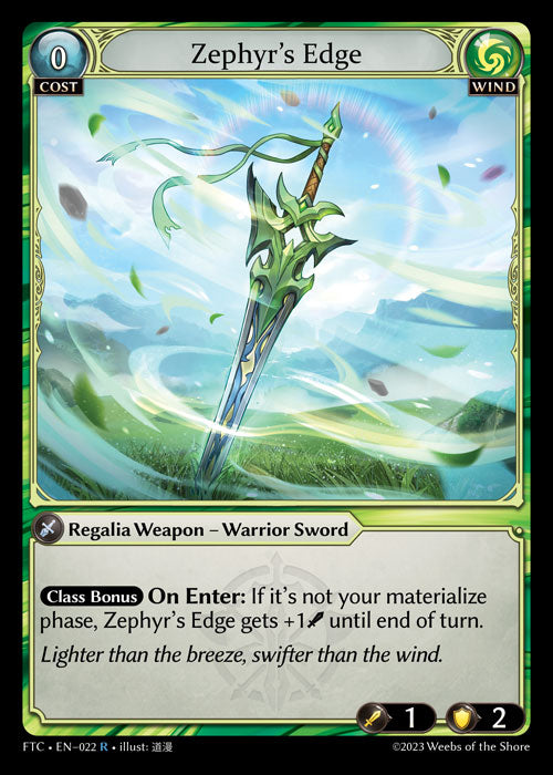 FTC-022 Zephyr's Edge